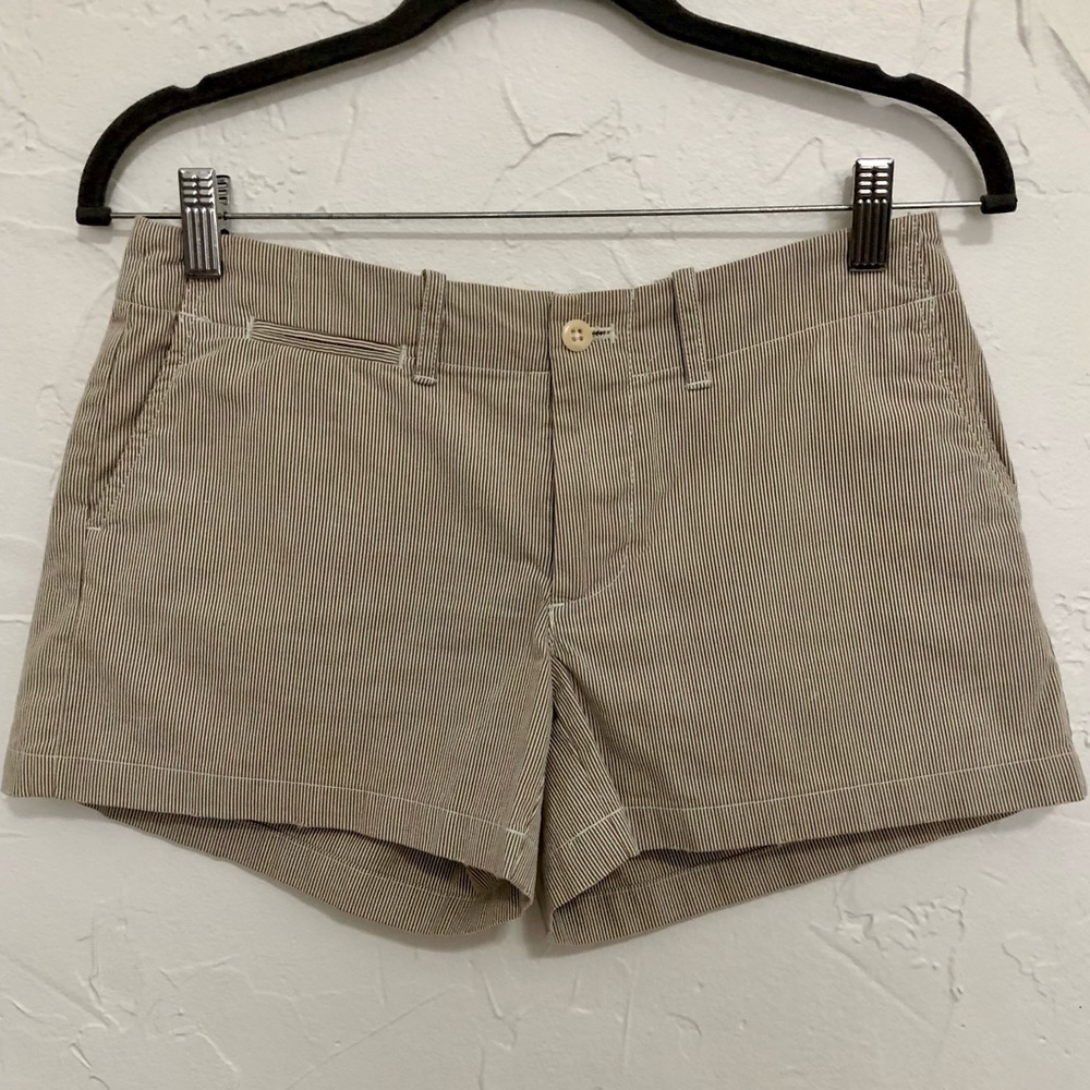Ralph Lauren Sport Tan Strip Shorts